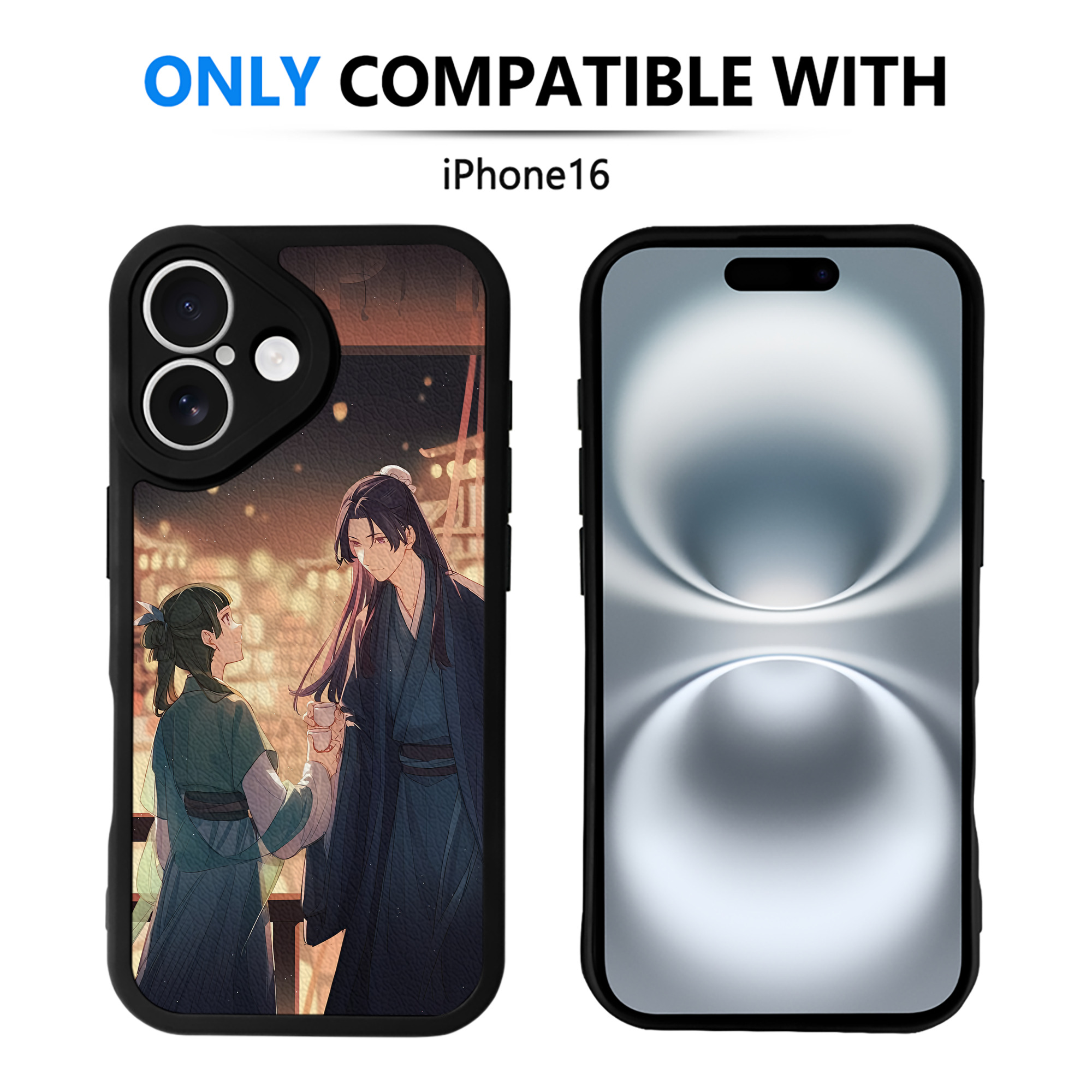 薬屋のひとりごと The Apothecary Diaries 【iPhone 16シリーズ対応】シリコンスマホケース（レザー調） 材質：シリコン